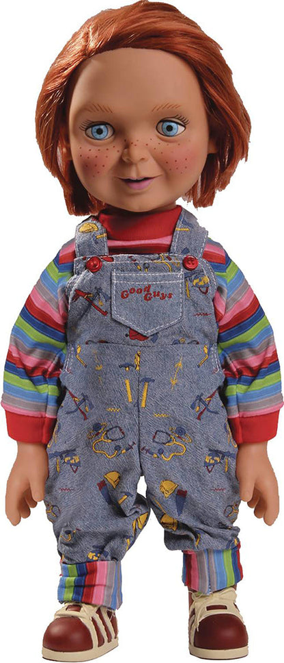 Child's Play 15 Inch Action Figure Mega Scale Series - Good Guys Chucky Happy Face (Previously Opened Box)