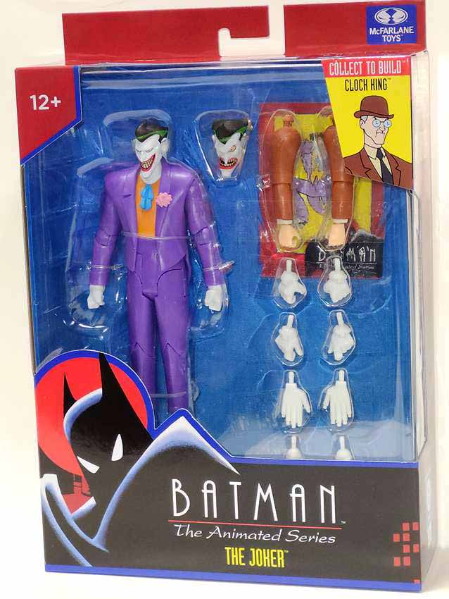 DC Direct Batman The Animated Series 7 Inch Action Figure BAF Clock King - The Joker (Shelf Wear Packaging)