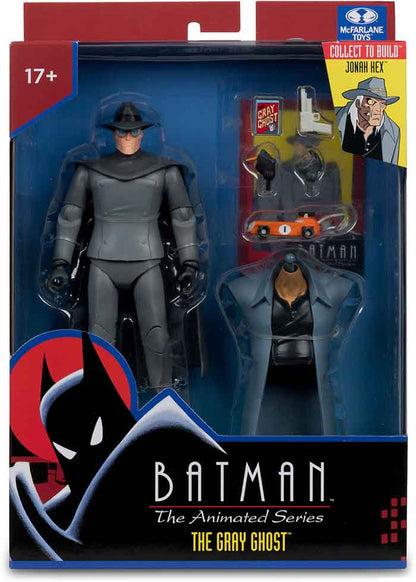 DC Direct Batman The Animated Series 6 Inch Action Figure BAF Jonah Hex Exclusive - The Gray Ghost (Sub-Standard Packaging)