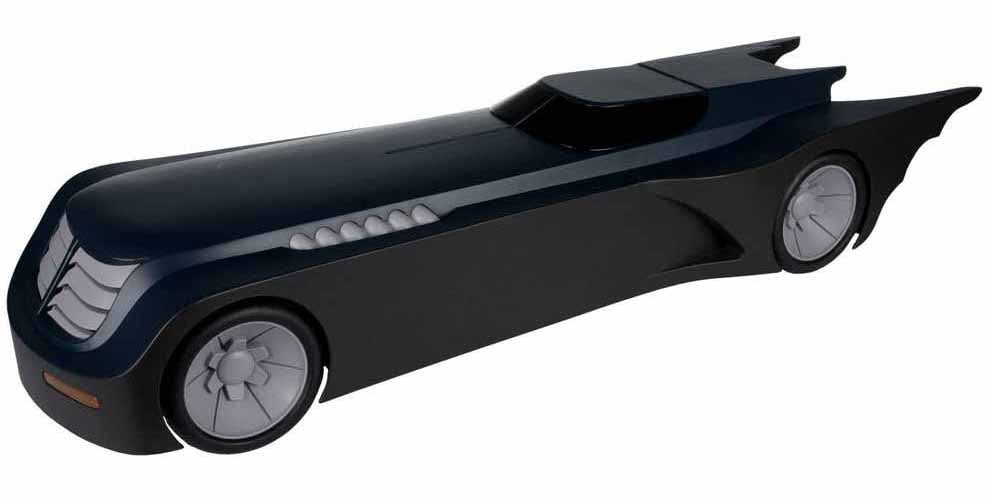 DC Direct Batman The Animated Series 7 Inch Scale Vehicle Figure Exclusive - Batmobile Gold Label (Previously Openned Sub-Stamdard Packaging)
