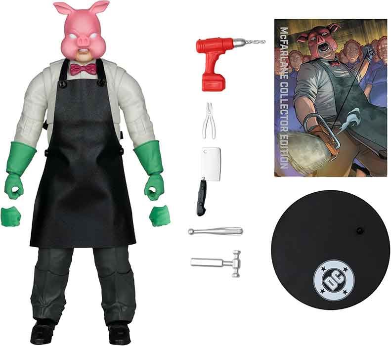 DC Multiverse Batman 7 Inch Action Figure Collector Edition - Professor Pyg (Black Apron)