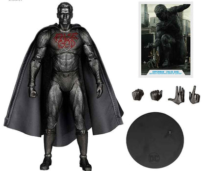 DC Multiverse Batman v Superman Dawn of Justice 7 Inch Action Figure Exclusive - Superman False God Platinum (Damaged Packaging)