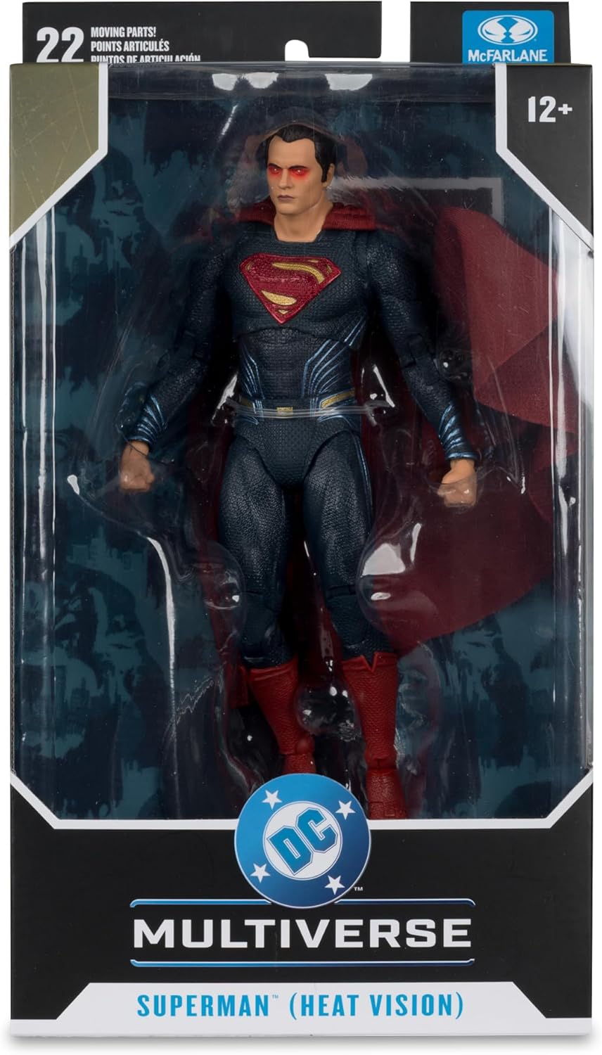 DC Multiverse Batman V Superman Dawn of Justice 7 Inch Action Figure - Superman (Heat Vision)