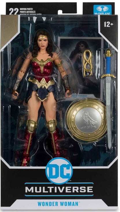 DC Multiverse Batman v Superman Dawn of Justice 7 Inch Action Figure - Wonder Woman (Sub-Standard Packaging)
