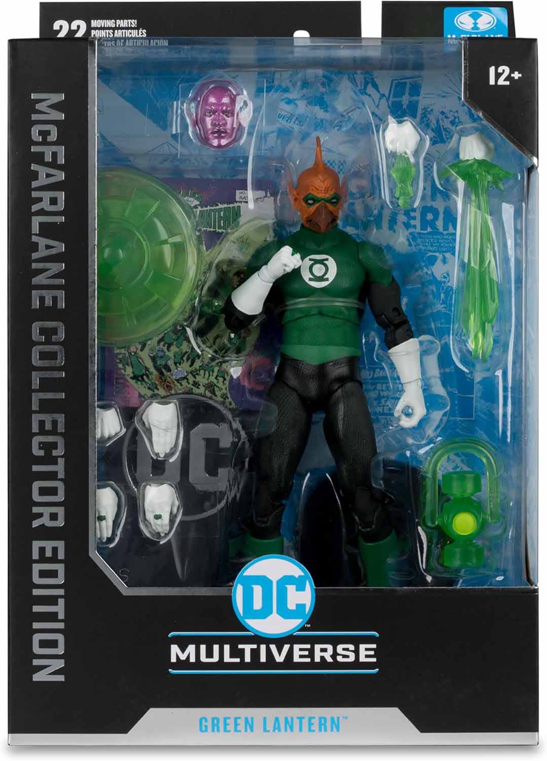 DC Multiverse Collector Edition 7 Inch Action Figure Green Lantern Corps - Green Lantern (Non Mint Packaging)