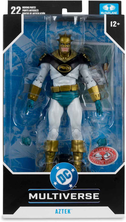 DC Multiverse Death of the Family 7 Inch Action Figure Exclusive - Aztek Red Platinum
