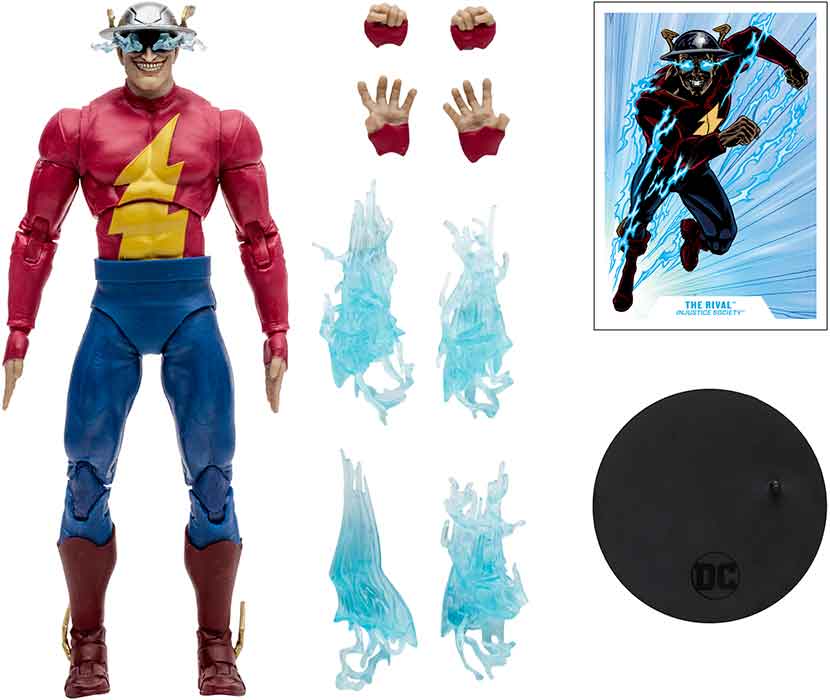 DC Multiverse Injustice Society 7 Inch Action Figure Exclusive - The Rival Gold Label