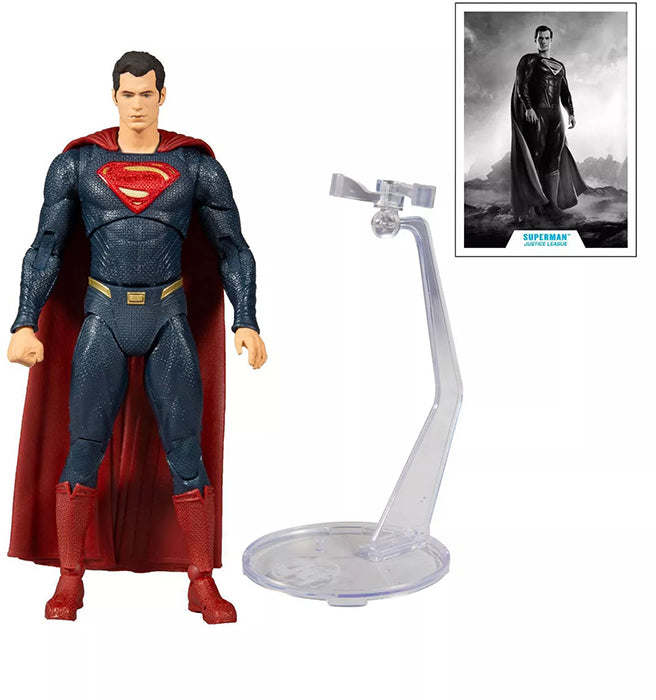 DC Multiverse Justice League 2021 7 Inch Action Figure - Superman Red & Blue Suit