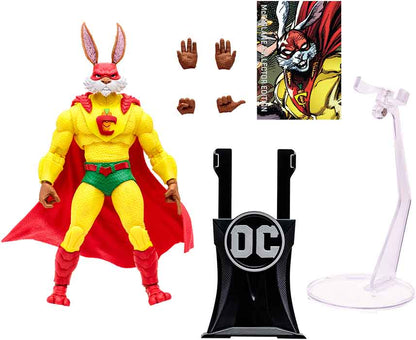 DC Multiverse Justice League Incarnate 7 Inch Action Figure Collector Edition Exclusive - Captain Carrot Platinum (Sub-Standard Packaging)