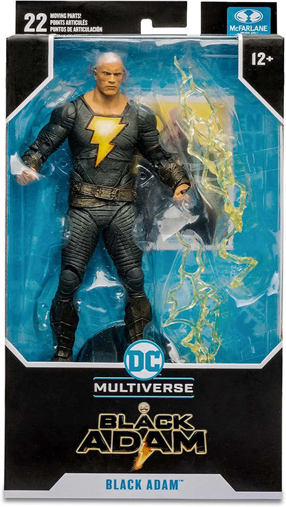 DC Multiverse Movie 7 Inch Action Figure Black Adam - Black Adam Hero Costume (Sub-Standard Packaging)