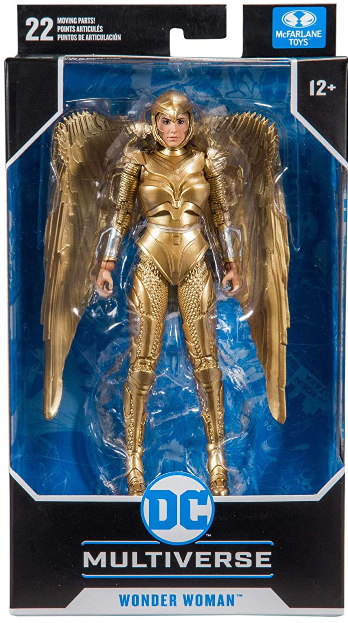 DC Multiverse 7 Inch Figure Movie Series Wonder Woman 2 - Wonder Woman Gold (Sub-Standard Packaging)