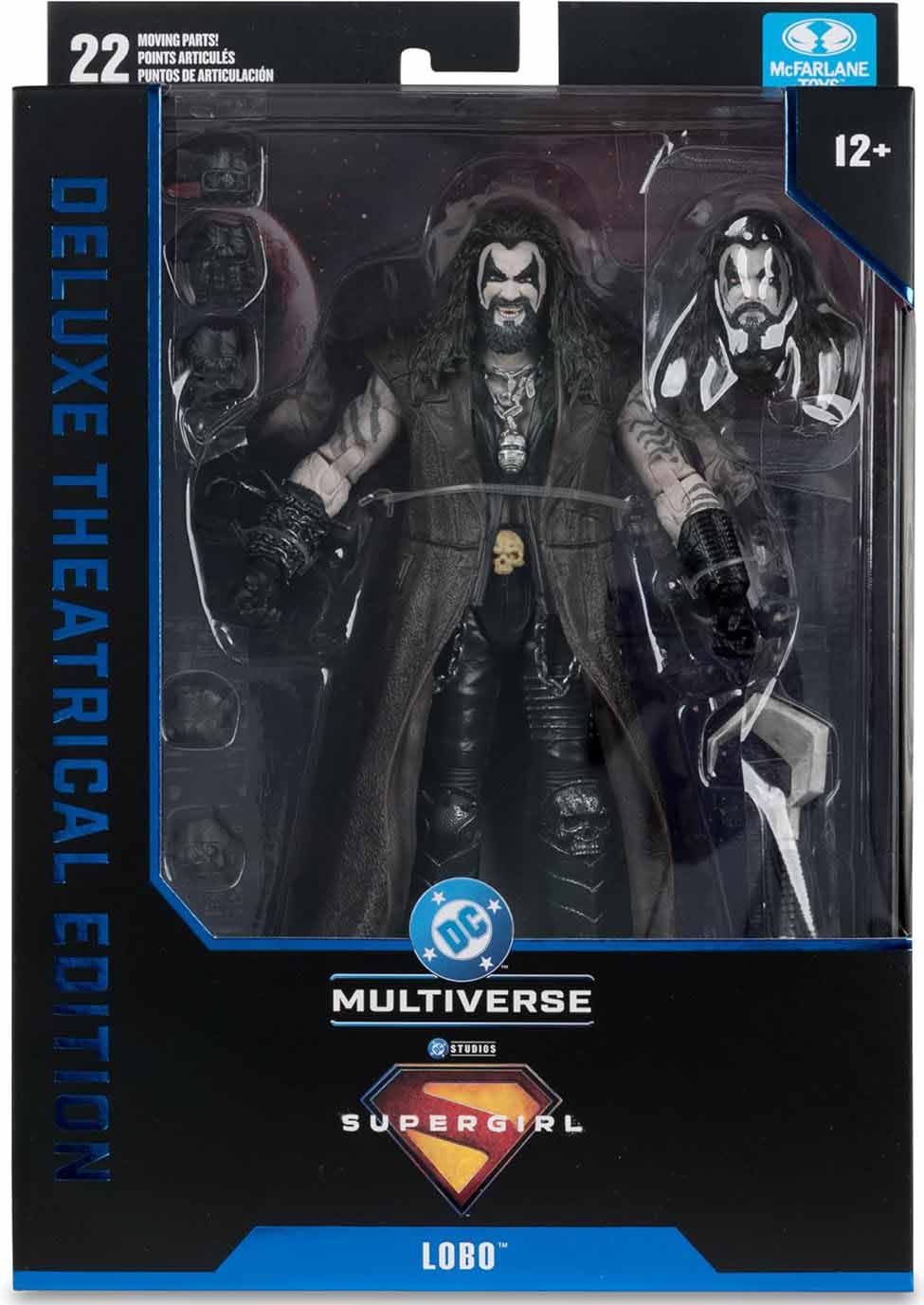 DC Multiverse Supergirl 7 Inch Action Figure Theatrical Edition - Lobo