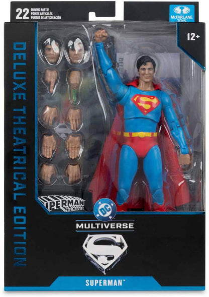 DC Multiverse Superman The Movie 1978 7 Inch Action Figure Theatrical Edition - Superman