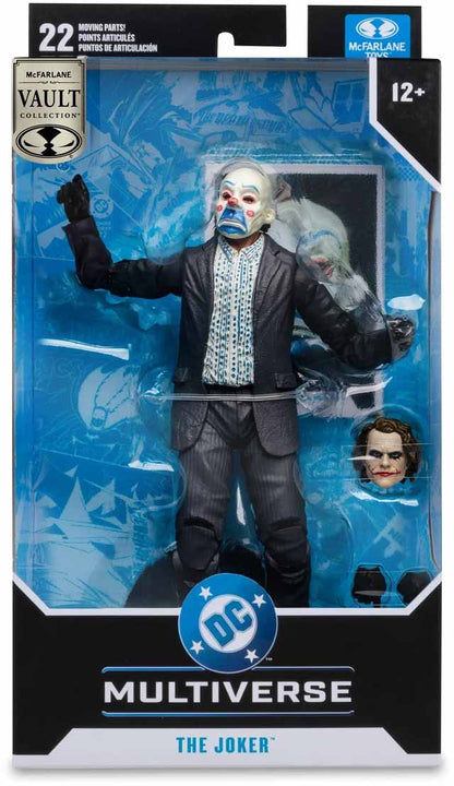 DC Multiverse The Dark Knight 7 Inch Action Figure Vault Collection - The Joker Bank Robber