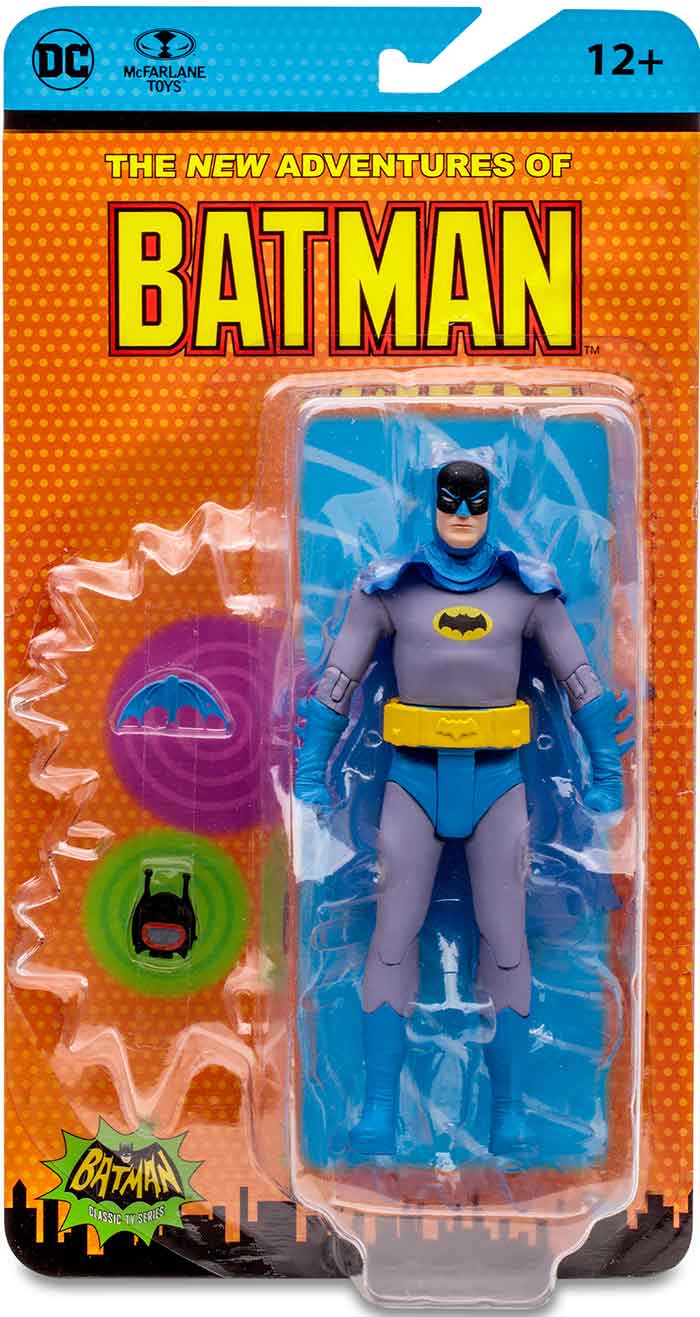 DC Retro The New Adventures of Batman 6 Inch Action Figure Series 1 - Batman (Sub-Standard Packaging)