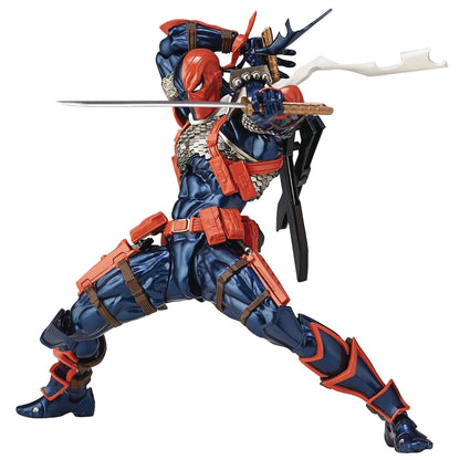 DC Revoltech 7 Inch Action Figure Amazing Yamaguchi - Deathstroke #11 (Shelf Wear Packaging)