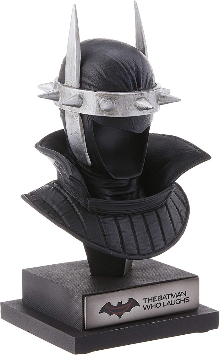 DC Collectible Dark Nights Metal 10 Inch Statue Figure - The Batman Who Laughs Cowl (Sub-Standard Packaging)