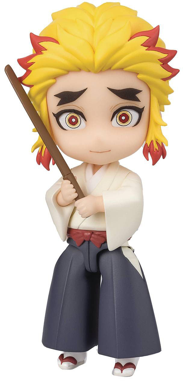 Demon Slayer Kimetsu No Yaiba Mugen Train 5 Inch Mini Figure Figuarts Mini - Senjuro Rengoku