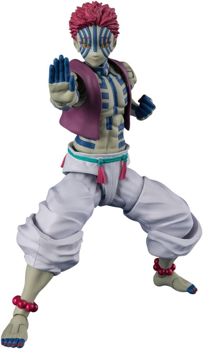 Demon Slayer Kimetsu No Yaiba 6 Inch Action Figure S.H. Figuarts - Akaza Reissue (Pre-Order Ships Dec. 2026)