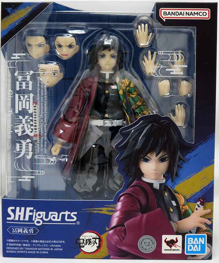Demon Slayer Kimetsu No Yaiba 6 Inch Action Figure S.H. Figuarts - Giyu Tomioka Reissue (Pre-Order Ships Dec. 2026)