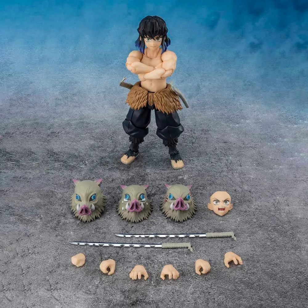Demon Slayer Kimetsu No Yaiba 6 Inch Action Figure S.H.Figuarts - Inosuke Hashibira (Pre-Order Ships Nov. 2026)