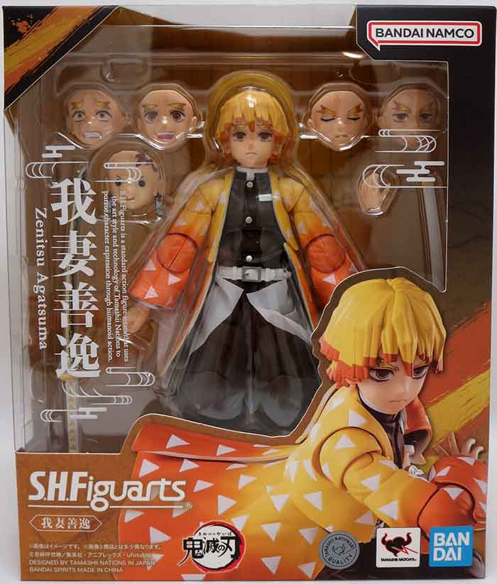 Demon Slayer Kimetsu No Yaiba 6 Inch Action Figure S.H. Figuarts - Zenitsu Agatsuma