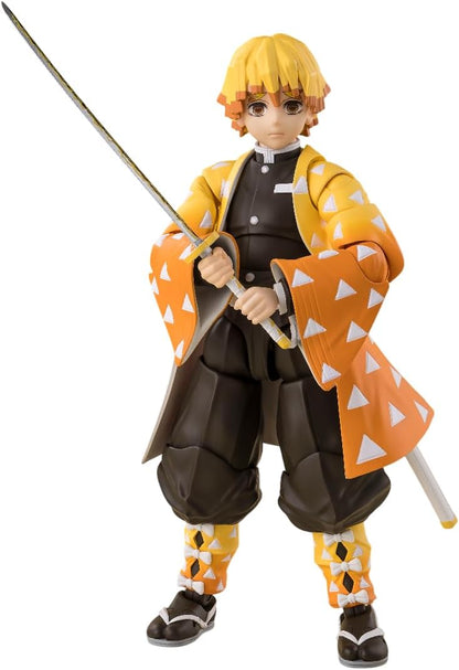 Demon Slayer Kimetsu No Yaiba 6 Inch Action Figure S.H. Figuarts - Zenitsu Agatsuma
