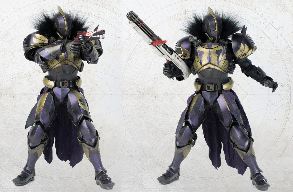 Destiny 2 12 Inch Action Figure 1/6 Scale Series - Titan Golden Trace Shader (Sub-Standard Packaging)