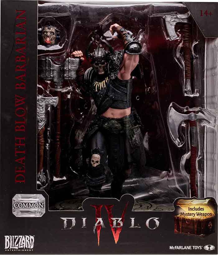 Diablo IV 7 Inch Static Figure Common Wave 1 - Death Blow Barbarian