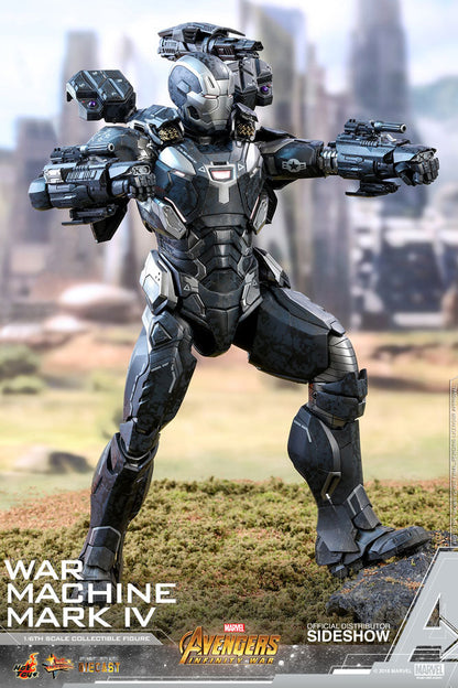 Die Cast Avengers Infinity War 12 Inch Action Figure Movie Masterpiece 1/6 Scale Series - War Machine Mark IV Hot Toys 903796