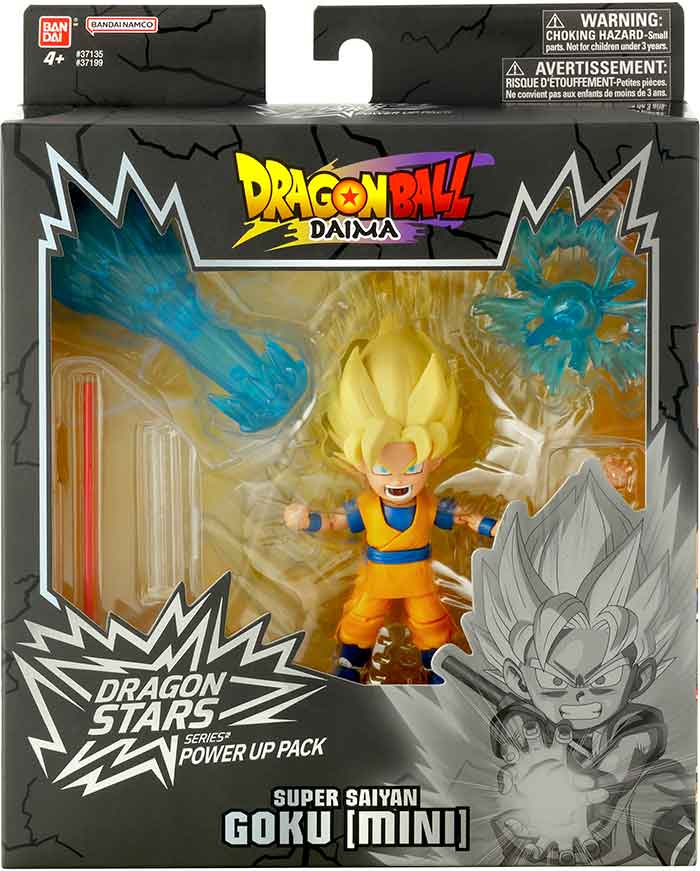 Dragonball Daima 5 Inch Action Figure Dragon Starts Power Up Pack - Super Saiyan Goku Mini
