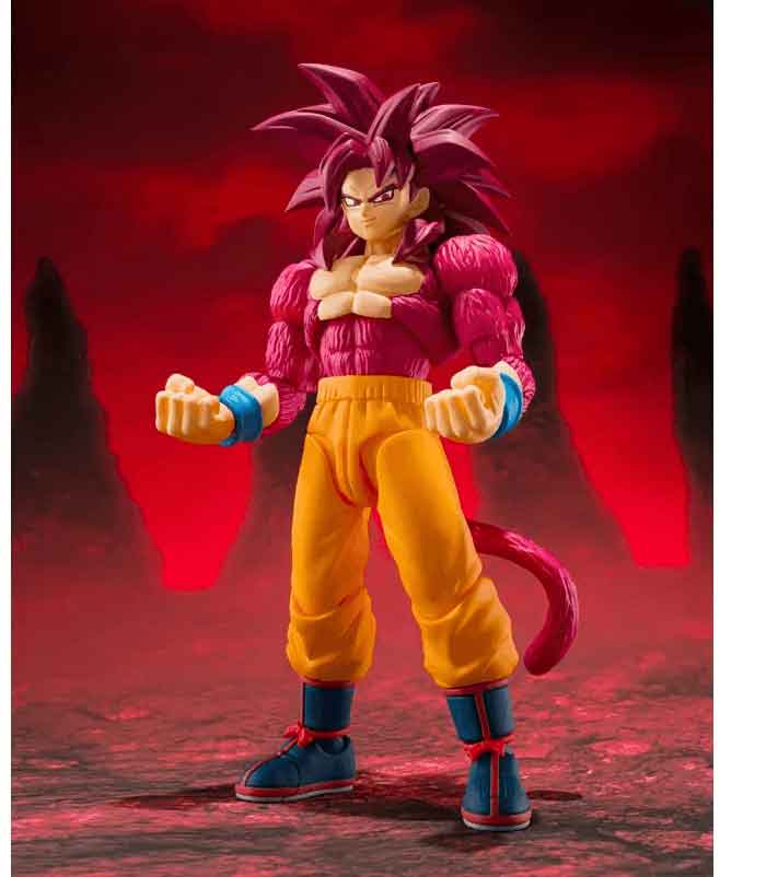 Dragonball Daima 6 Inch Action Figure S.H. Figuarts Exclusive - Son Goku Super Saiyan 4 (Pre-Order Ships April 2027)