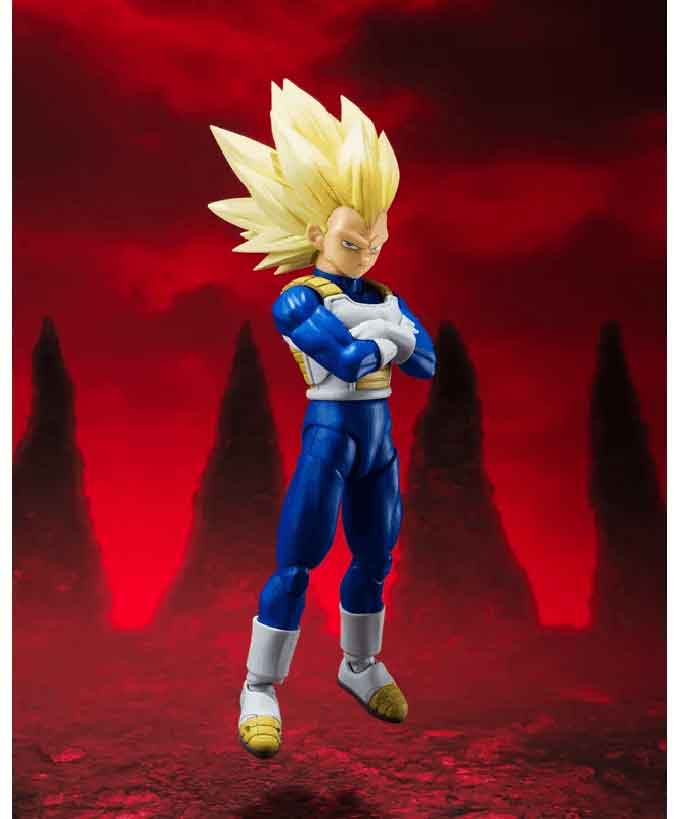 Dragonball Daima 6 Inch Action Figure S.H. Figuarts Exclusive - Super Saiyan 3 Vegeta (Pre-Order Ships May 2027)