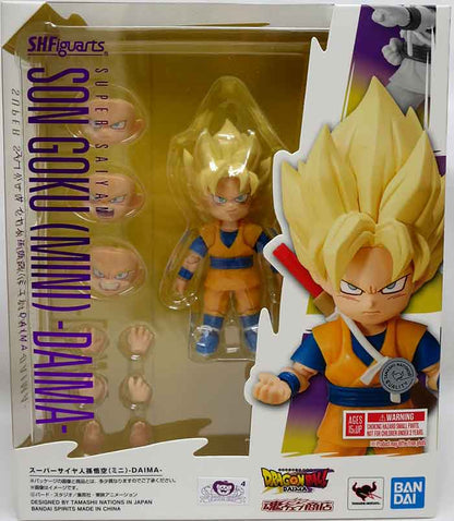 Dragonball Daima 3.75 Inch Action Figure S.H. Figuarts Exclusive - Super Saiyan Son Goku Mini