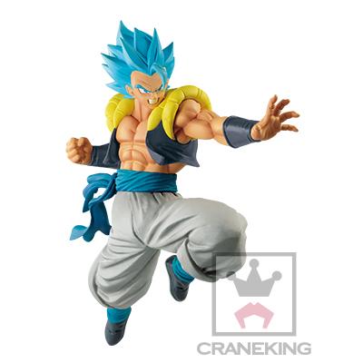Dragonball Super Broly Movie 8 Inch Static Figure Ultimate Soldiers - Super Saiyan Blue Gogeta Exclusive (Shelf Wear Packaging)