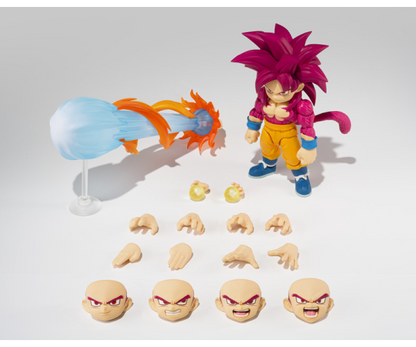 Dragonball Super Daima 5 Inch Action Figure S.H. Figuarts Exclusive - Super Saiyan 4 Son Goku Mini