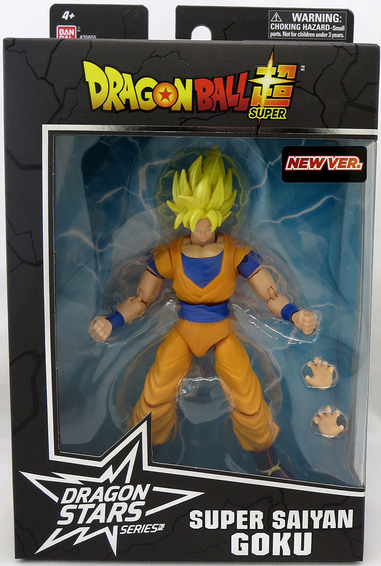 Dragonball Super 6 Inch Action Figure Dragon Stars - Super Saiyan Goku New Version