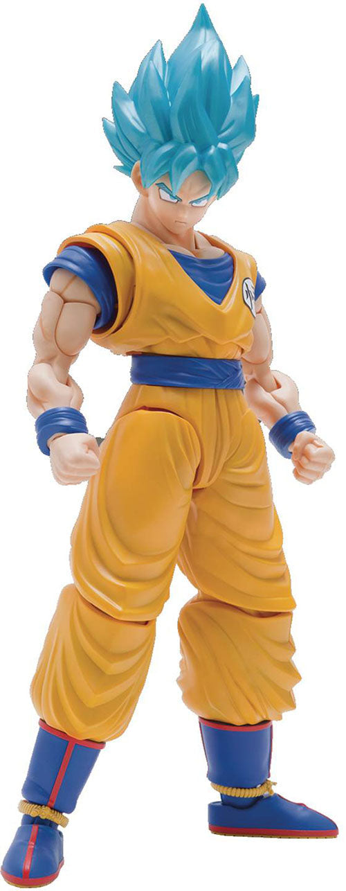 Dragonball Super 5 Inch Action Figure Model Kit - Super Saiyan Blue Goku Special Color