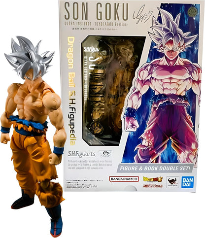 Dragonball Super 6 Inch Action Figure S.H. Figuarts Exclusive - Ultra Instinct Son Goku Toyotarou Edition (Sub-Standard Packaging)