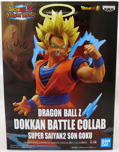 Dragonball Z 8 Inch Static Figure Dokkan Battle Game - Super Saiyan 2 Goku