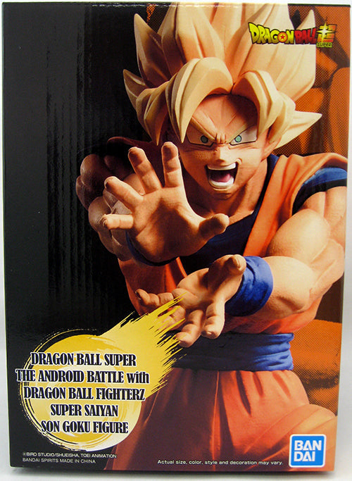 Dragonball Z 7 Inch Static Figure Fighter Z Series - Super Saiyan Son Goku (Shelf Wear Packaging)