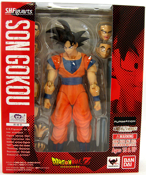 Dragonball Z 6 Inch Action Figure S.H. Figuarts Series - Son Goku