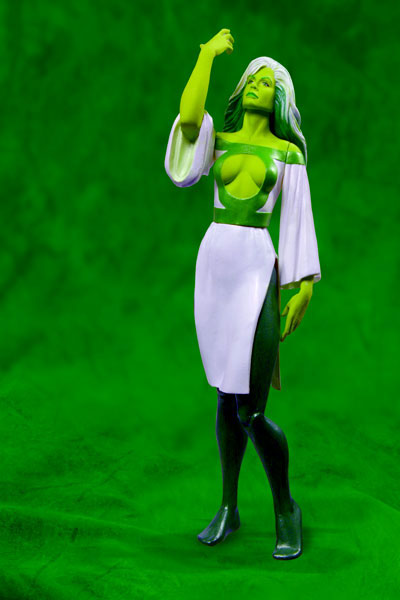 Elseworlds Action Figures Series 2: Kingdom Come Jade (Sub-Standard Packaging)