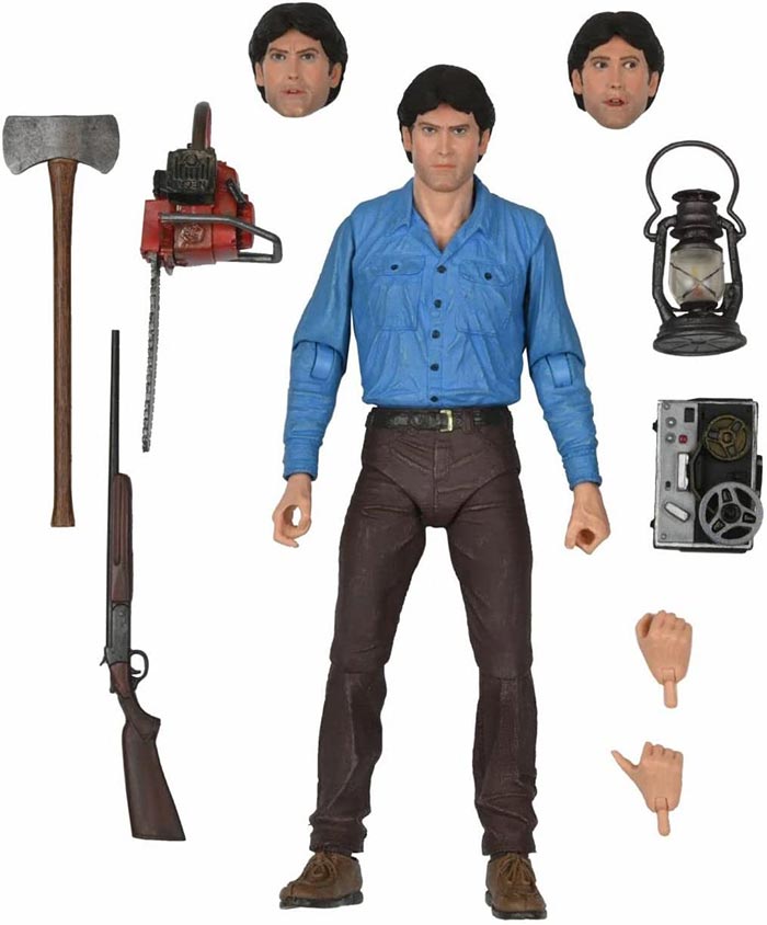 Evil Dead 40th Anniversary 7 Inch Action Figure Ultimate - Ash