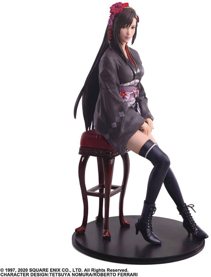 Final Fantasy FFVII Remake 8 Inch Statue Figure Static Arts - Tifa Lockhart Exotic Dress