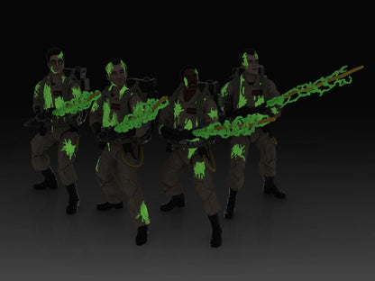 Ghostbusters 6 Inch Action Figure Plasma Series Wave 2 - Set of 4 (Glow-In-The-Dark) (Sub-Standard Packaging)