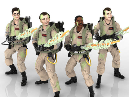 Ghostbusters 6 Inch Action Figure Plasma Series Wave 2 - Set of 4 (Glow-In-The-Dark) (Sub-Standard Packaging)