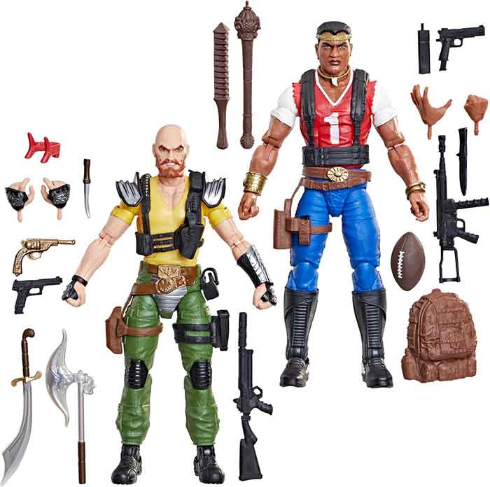 G.I. Joe Classified 6 Inch Action Figure 2-Pack - David Red Dog Taputapu & Varujan Taurus Ayvazyan