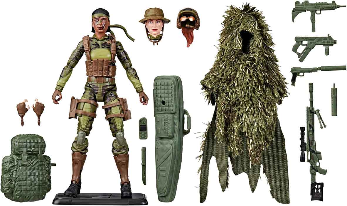 G.I. Joe Classified 6 Inch Action Figure 60th Anniversary Deluxe - Action Marine Sniper