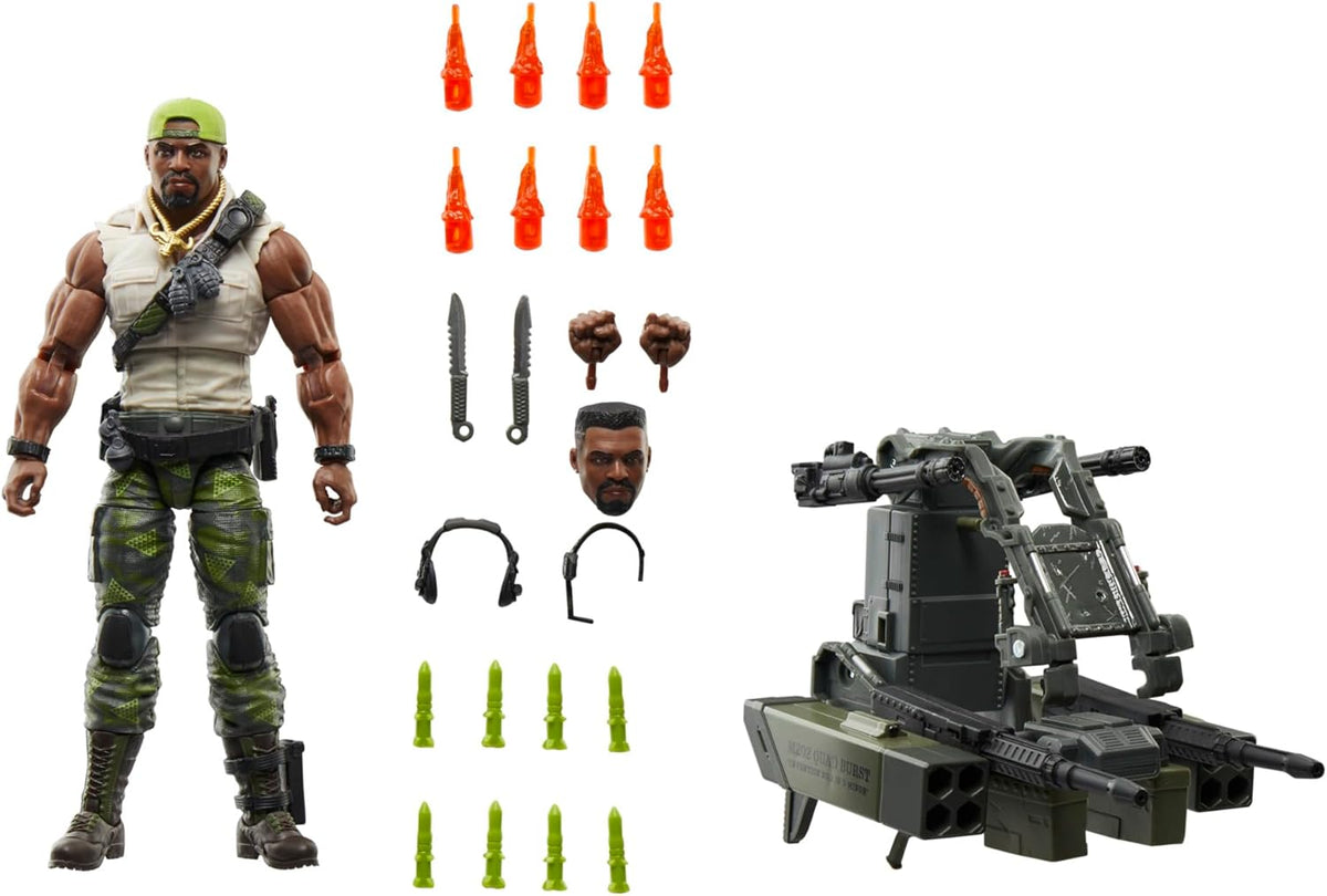 G.I. Joe Classified 6 Inch Action Figure Deluxe - Heavy Duty (Sub-Standard Packaging)